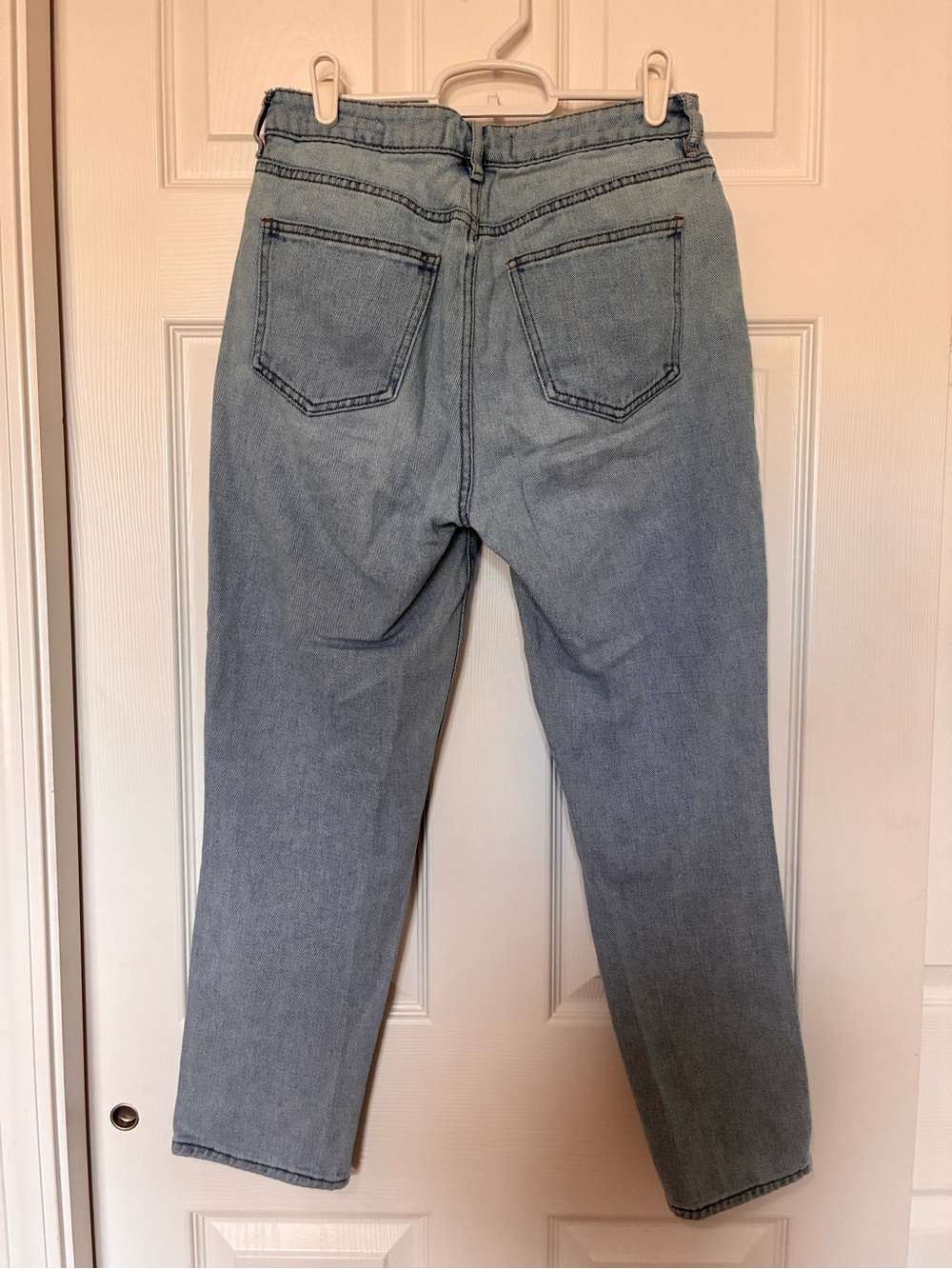 PACSUN Mom Jeans Light Wash Blue Denim Cotton High Rise Women’s Size 27 - Picture 2 of 12